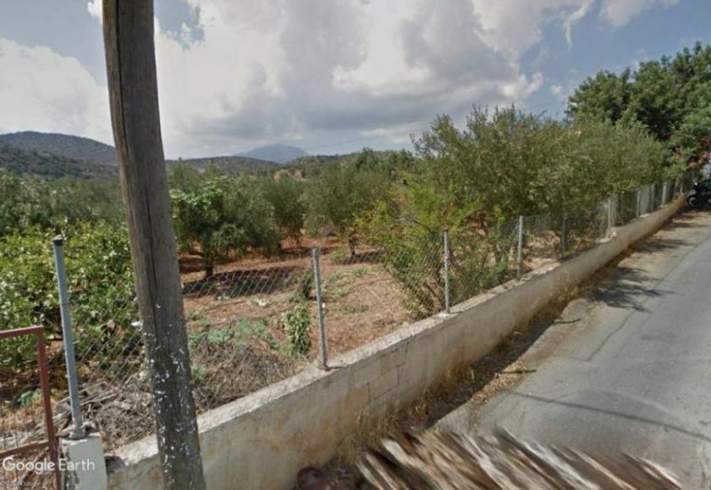 Agios Nikolaos Kreta, Agios Nikolaos: Baugrundstück mit Meerblick, Nördlicher Stadtrand, zu verkaufen Grundstück kaufen